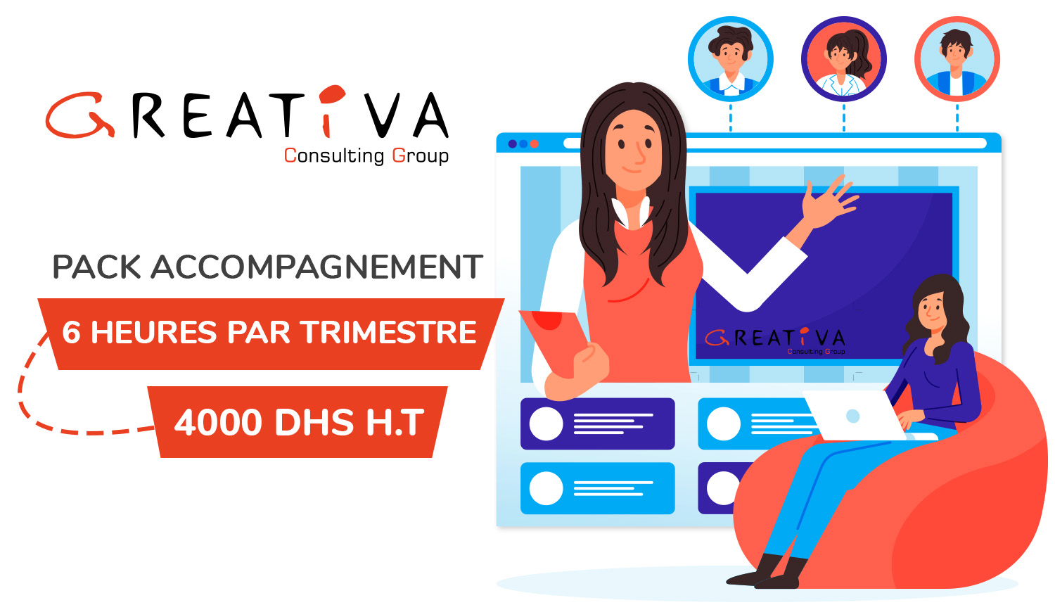 Accompagnement 6 heures par trimestre